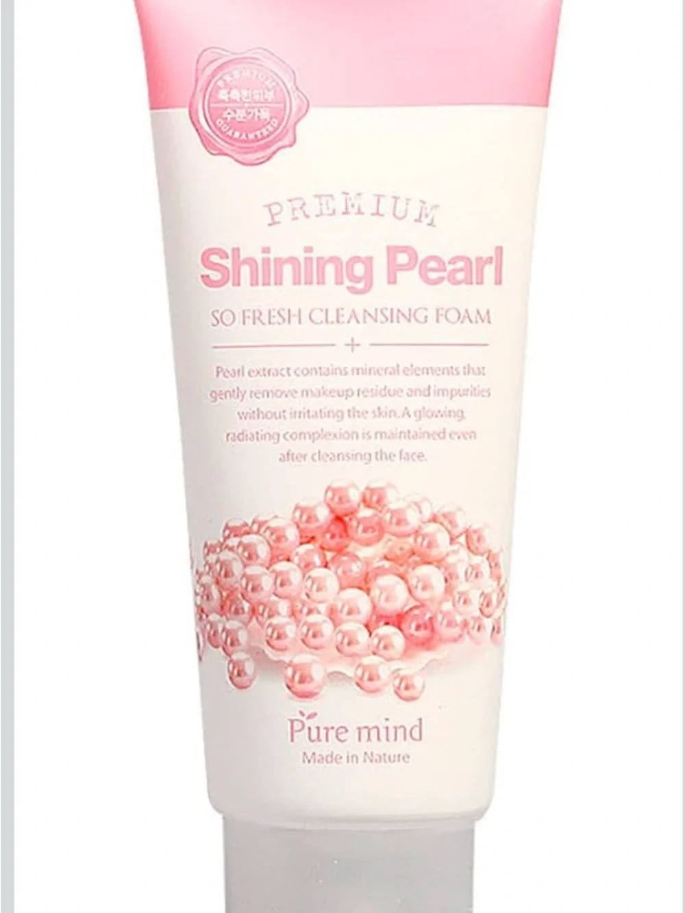 Puremind Shining Pearl So Fresh Cleansing Foam - 100ml